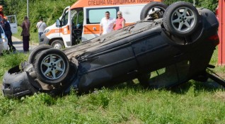 Катастрофа е станала на магистрала Хемус тази сутрин Румънски автомобил е