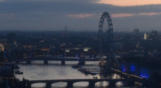 Една от най известните забележителности в британската столица Лондонското око
