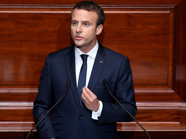 Френският президент Еманюел Макрон се обяви днес за радикално нов