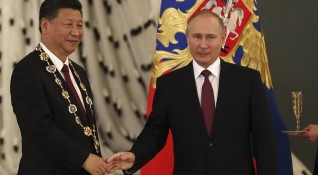 Лидерите на Китай и Русия се зарекоха да работят заедно
