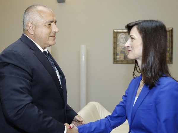 Премиерът Бойко Борисов пожела успех на новия български еврокомисар Мария