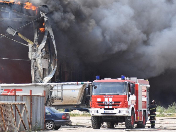 Снимка: Булфото12345678 Овладян е пожарът в Казичене, съобщи пресцентърът на