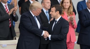 Френският президент Франсоа Макрон заявява в интервю че се надява