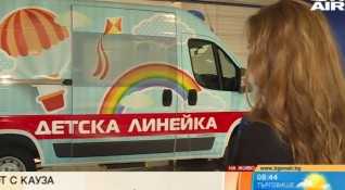Спешната детска линейка която болница Пирогов получи като дарение вече