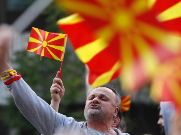 На протест в Скопие македонците казаха, че не искат добросъседски