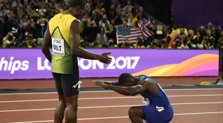 Американецът Джъстин Гатлин изненадващо спечели световната титла на 100 метра