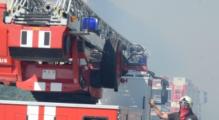 Задимен е участък от автомагистрала Струма заради пожар От полицията
