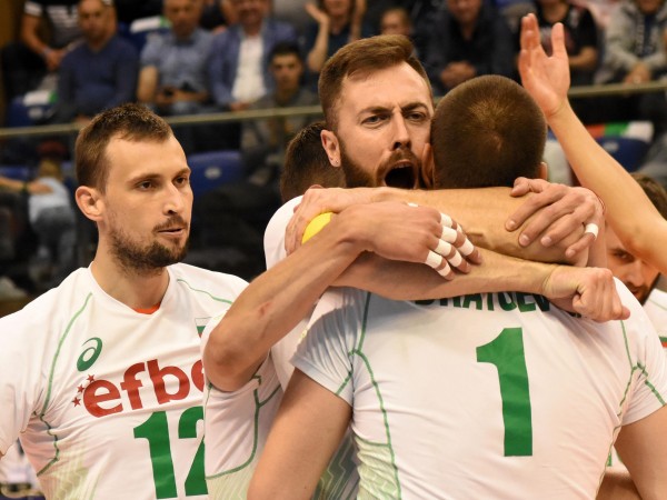 Българският национален мъжки отбор по волейбол записа първа победа на