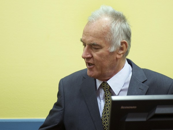 Обвиняемият пред Трибунала в Хага Ратко Младич е изпратил от