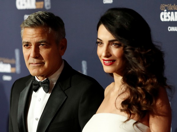 Джордж Клуни за първи път от рождението на близнаците Александър
