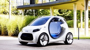 Компания Smart разкри своята нова концепция за градски автомобил който
