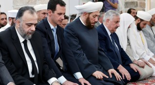 Сирийският президент Башар ал Асад излезе днес извън Дамаск за