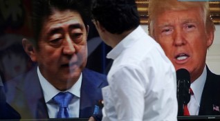 Японският премиер Шиндзо Абе и американският президент Доналд Тръмп са