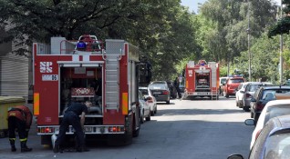 Столични пожарникари потушиха пожар възникнал в апартамент в кв Манастирски