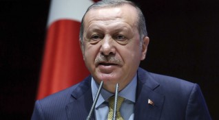 Турският президент Реджеп Тайип Ердоган заяви днес че страната му