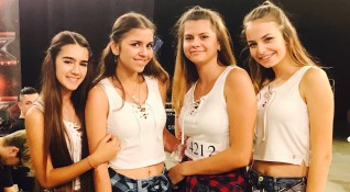 Четири момичета предизвика фурор още в първото за новия сезон