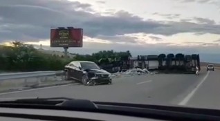 Тежка катастрофа стана рано тази сутрин на магистрала Марица в
