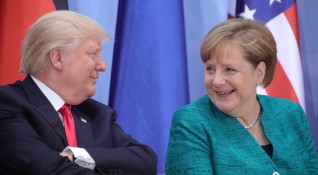 Американският президент Доналд Тръмп се обади на германската канцлерка Ангела