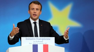 Президентът на Франция Еманюел Макрон заяви че Европейският съюз е