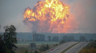 В село Калиновка Виницка област в Украйна е станала експлозия