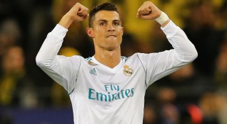 Мегазвездата на европейския клубен първенец Реал Мадрид Кристиано Роналдо