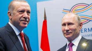 Президентът на Русия Владимир Путин и този на Турция Реджеп