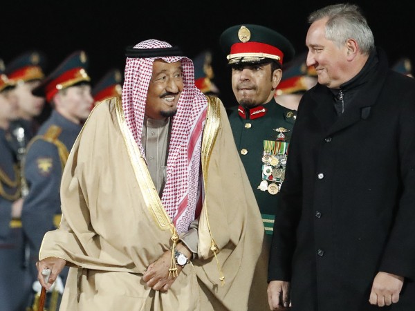 Визитата на краля на Саудитска Арабия в Русия е водеща