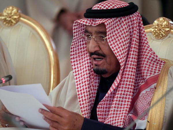 Саудитският крал Салман каза днес на среща с руския президент
