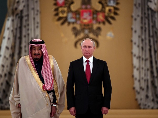 Руският президент Владимир Путин прие поканата на краля на Саудитска