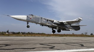 Екипажът на руски бомбардировач Су 24 загина след като при опит