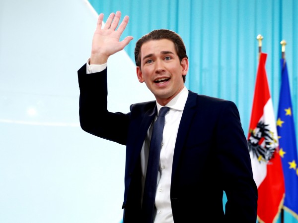 След победата на Австрийската народна партия на изборите 31-годишният Себастиан
