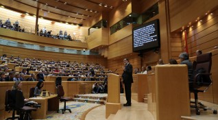 Горната камара на испанския парламент упълномощи правителството на министър председателя Мариано