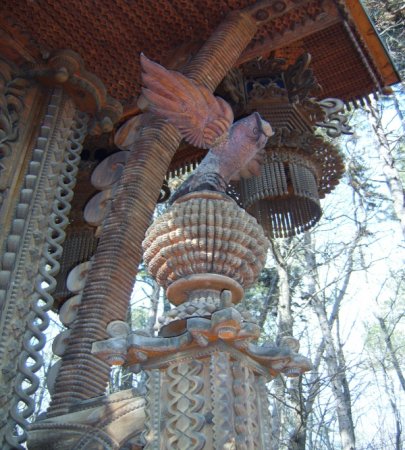 деревянный замок